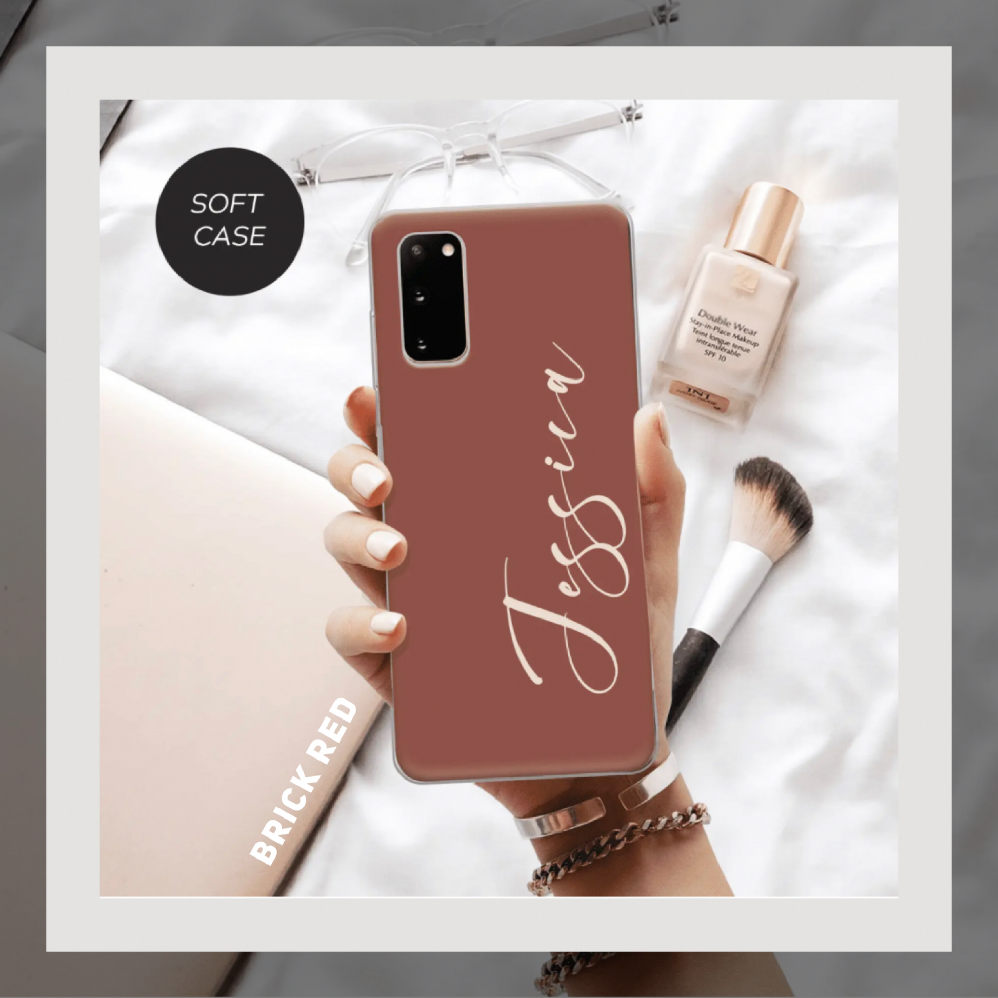 Personalised Silicone Case For Samsung