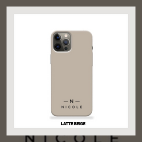Personalised Name With Initial For iPhone