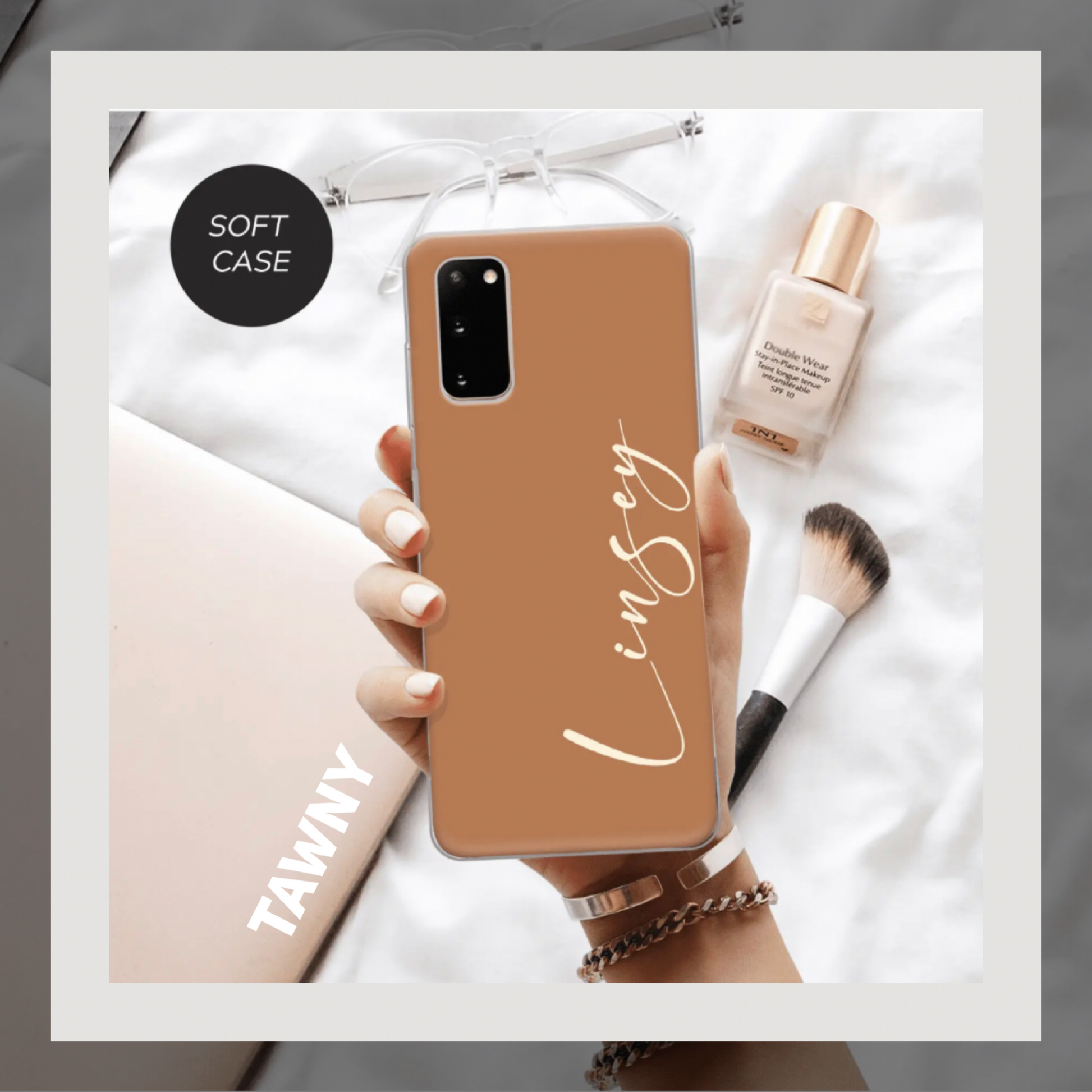 Personalised Silicone Case For Samsung