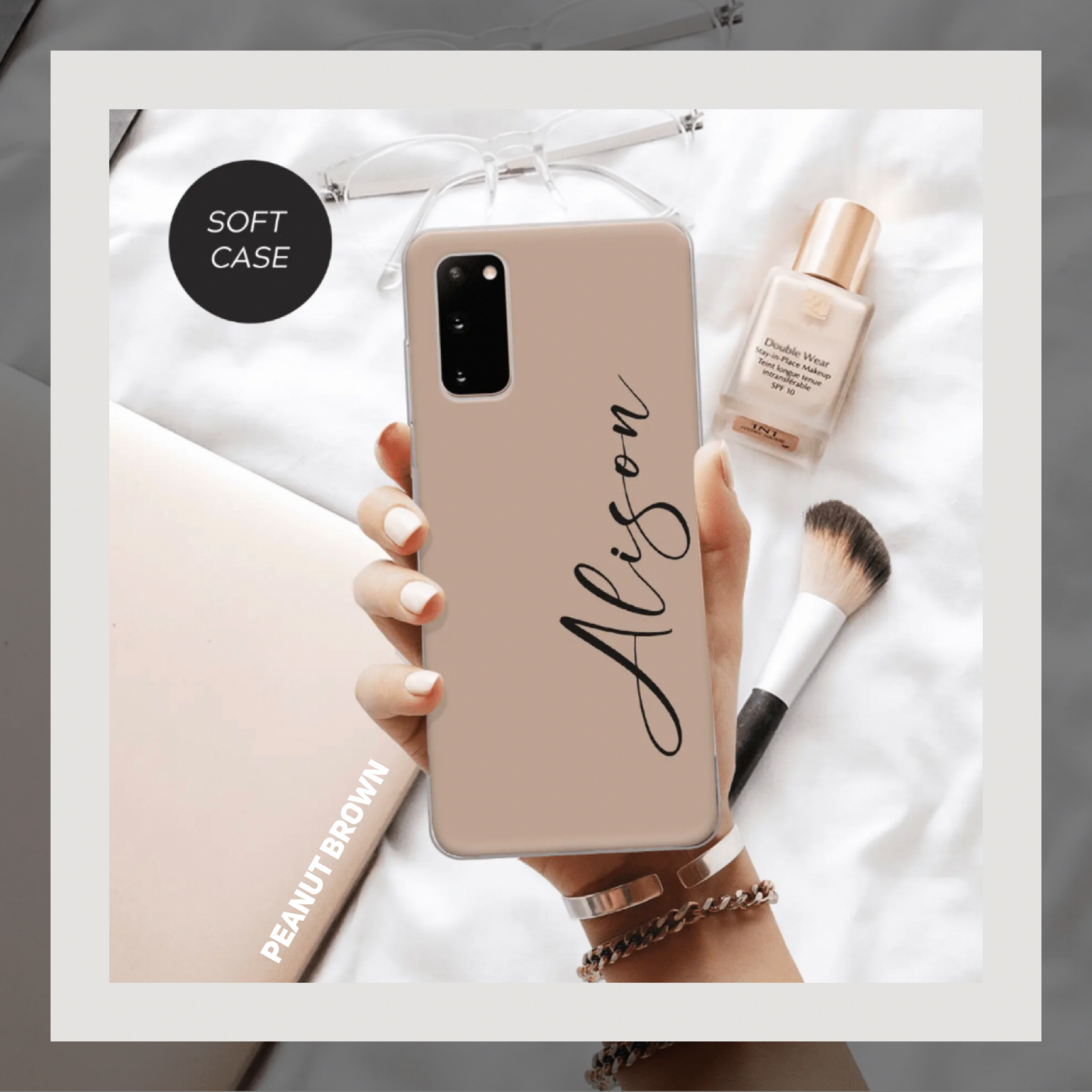 Personalised Silicone Case For Samsung