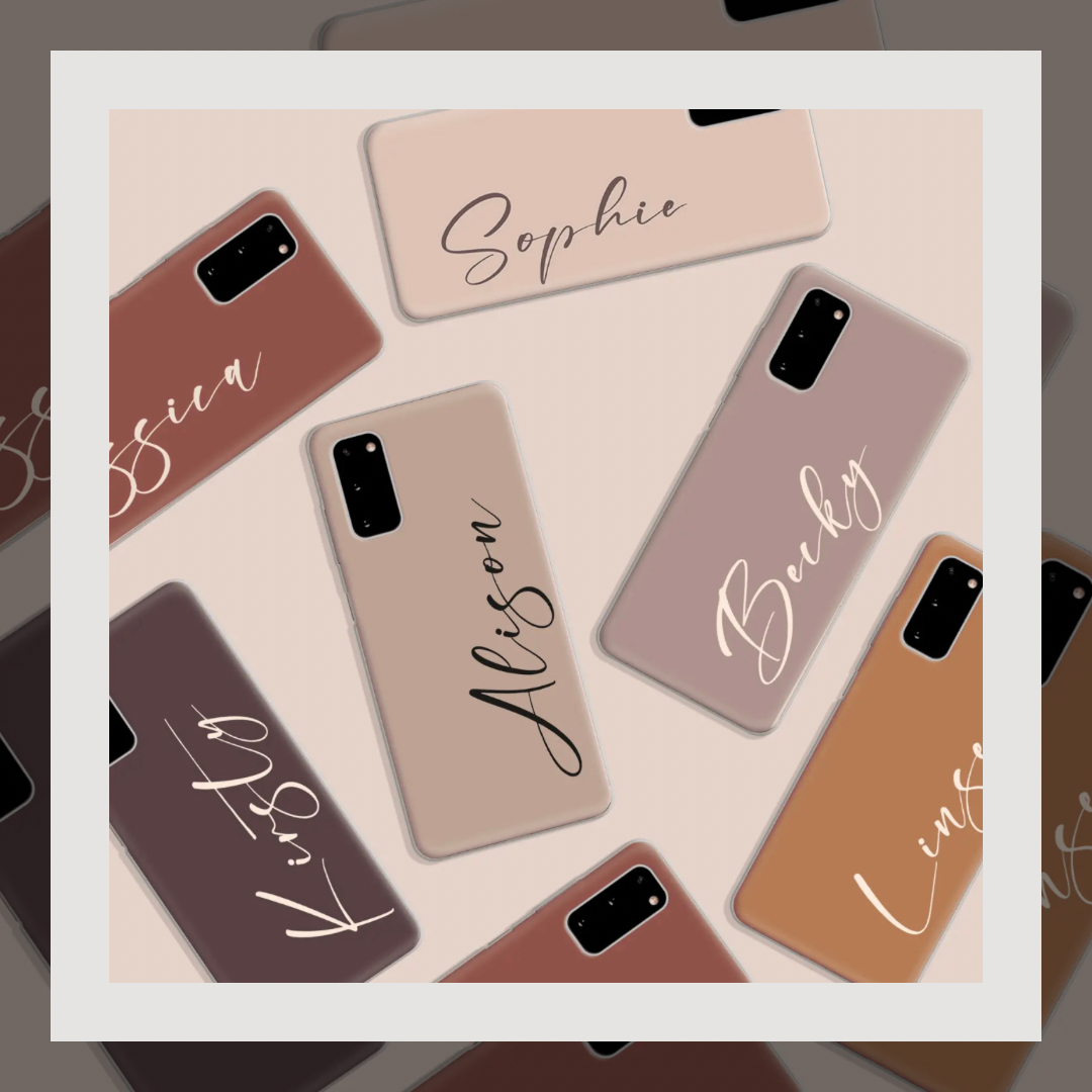 Personalised Silicone Case For Samsung