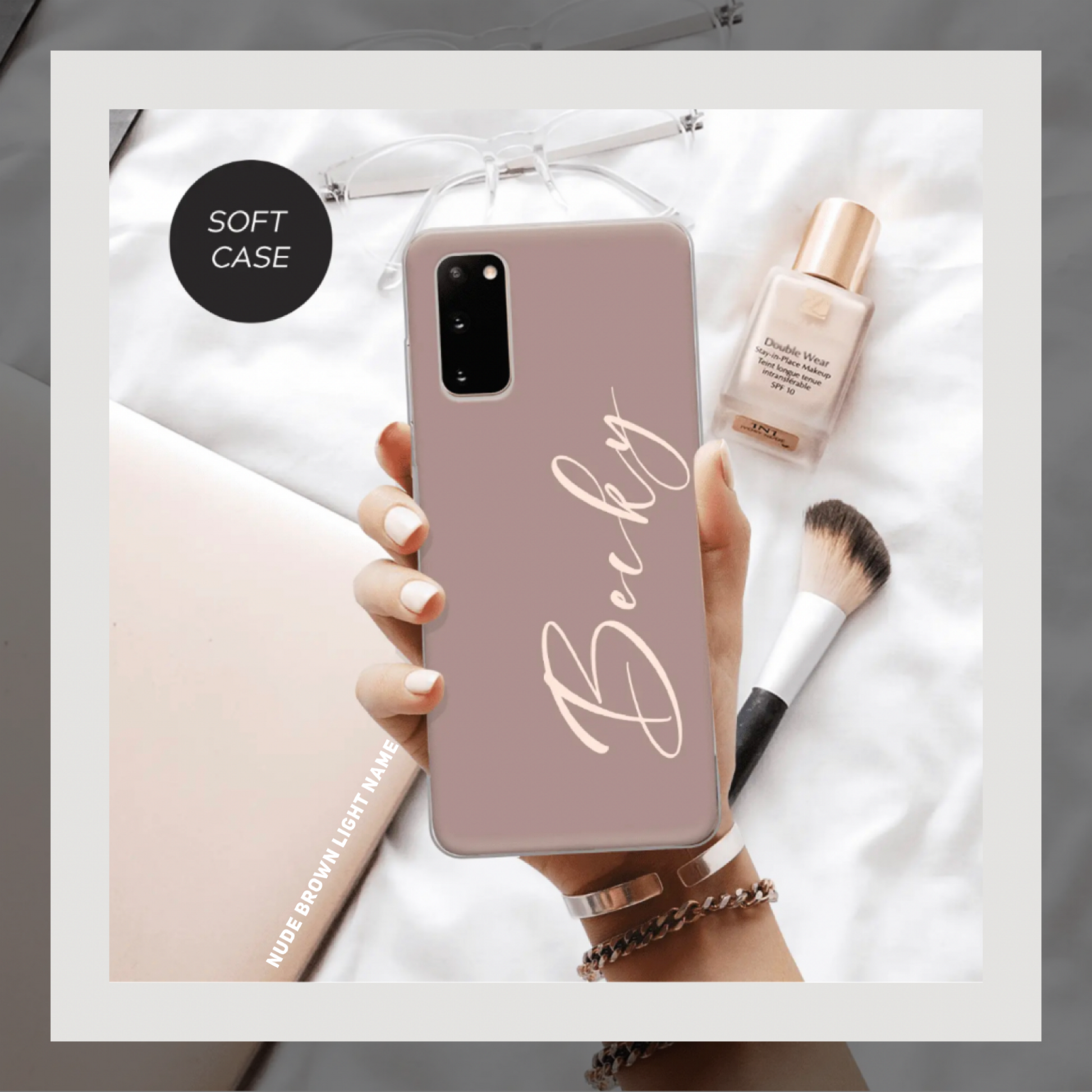 Personalised Silicone Case For Samsung