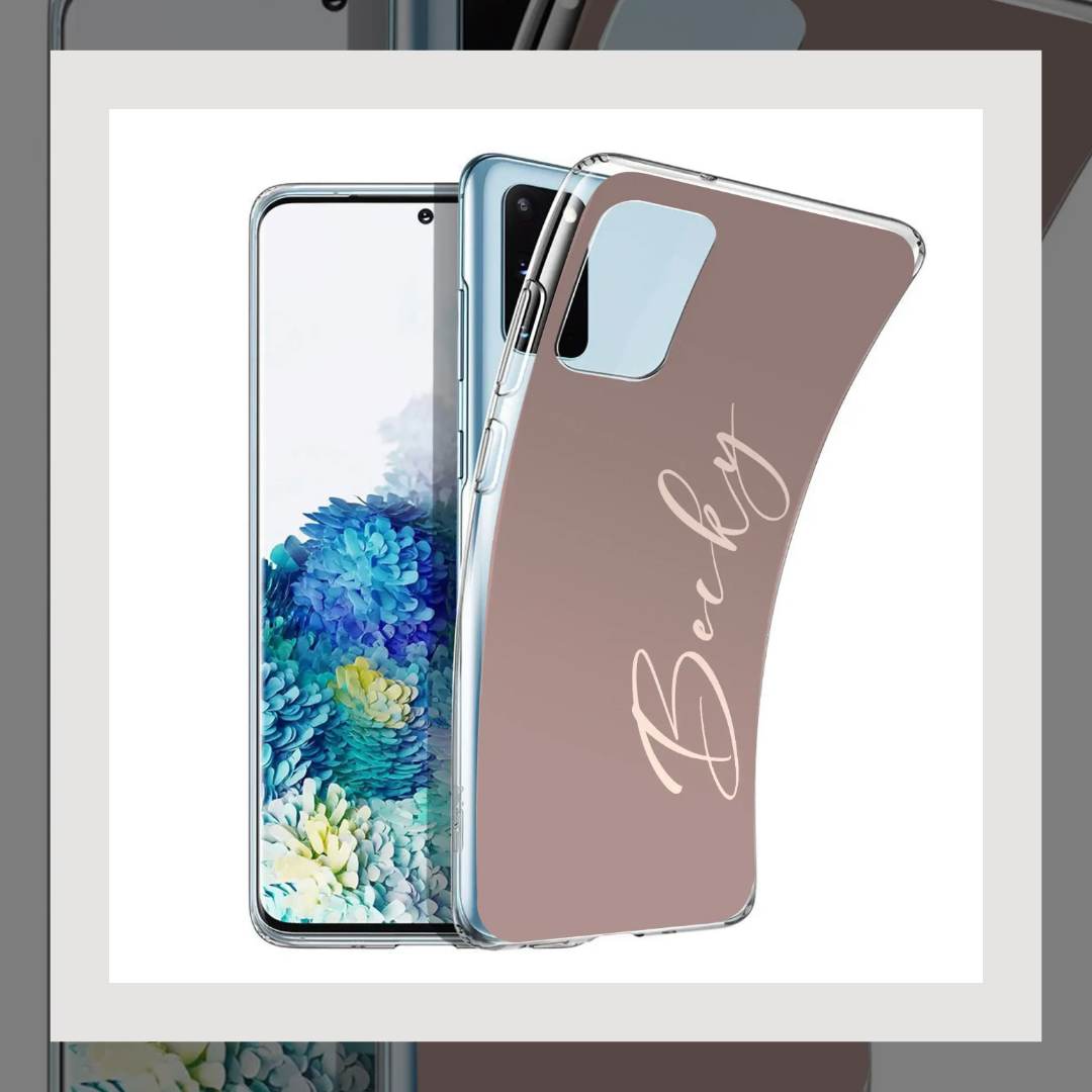 Personalised Silicone Case For Samsung