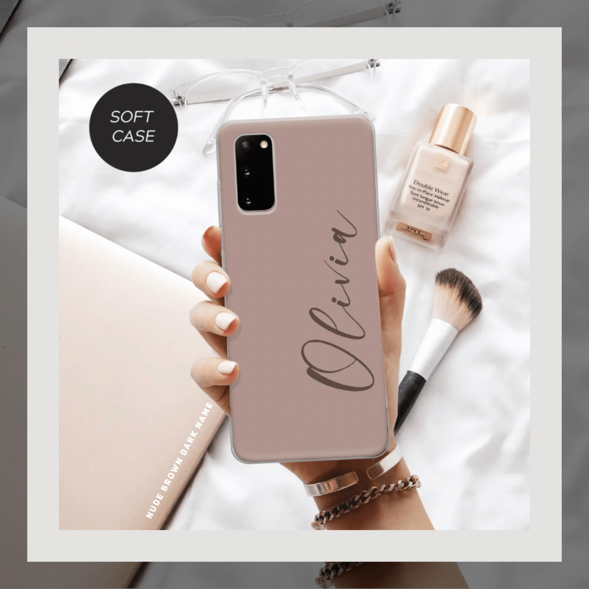 Personalised Silicone Case For Samsung