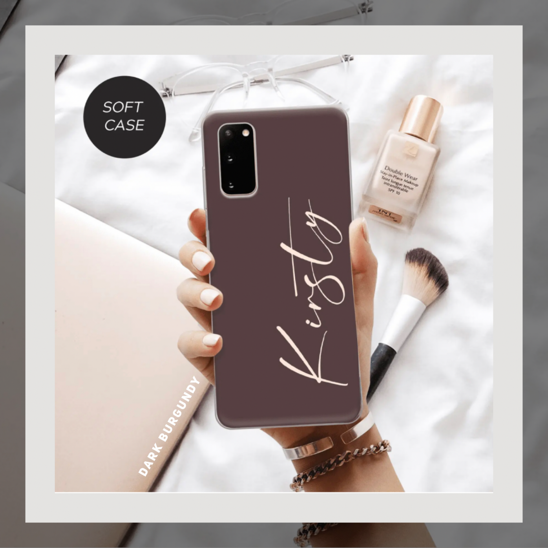 Personalised Silicone Case For Samsung