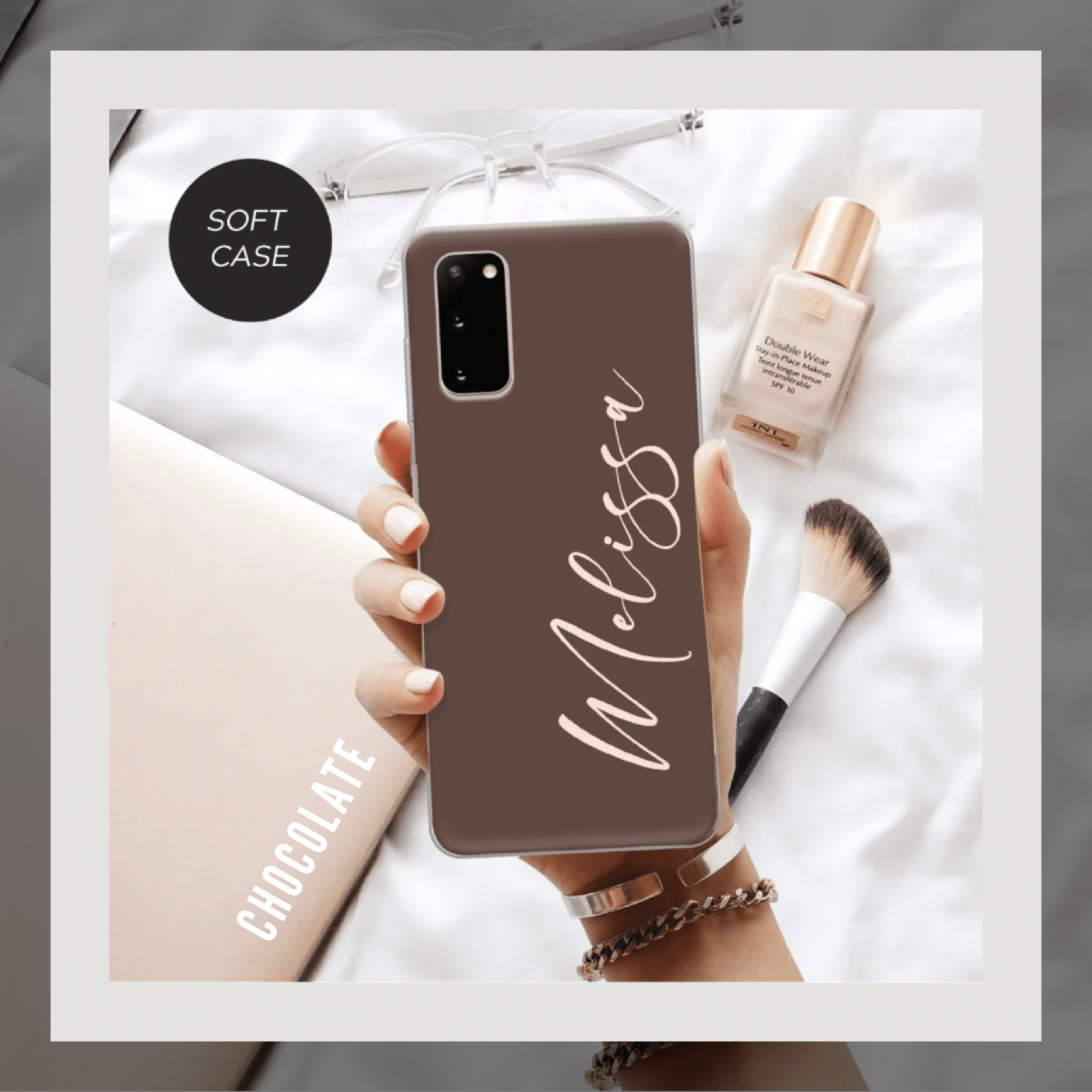 Personalised Silicone Case For Samsung