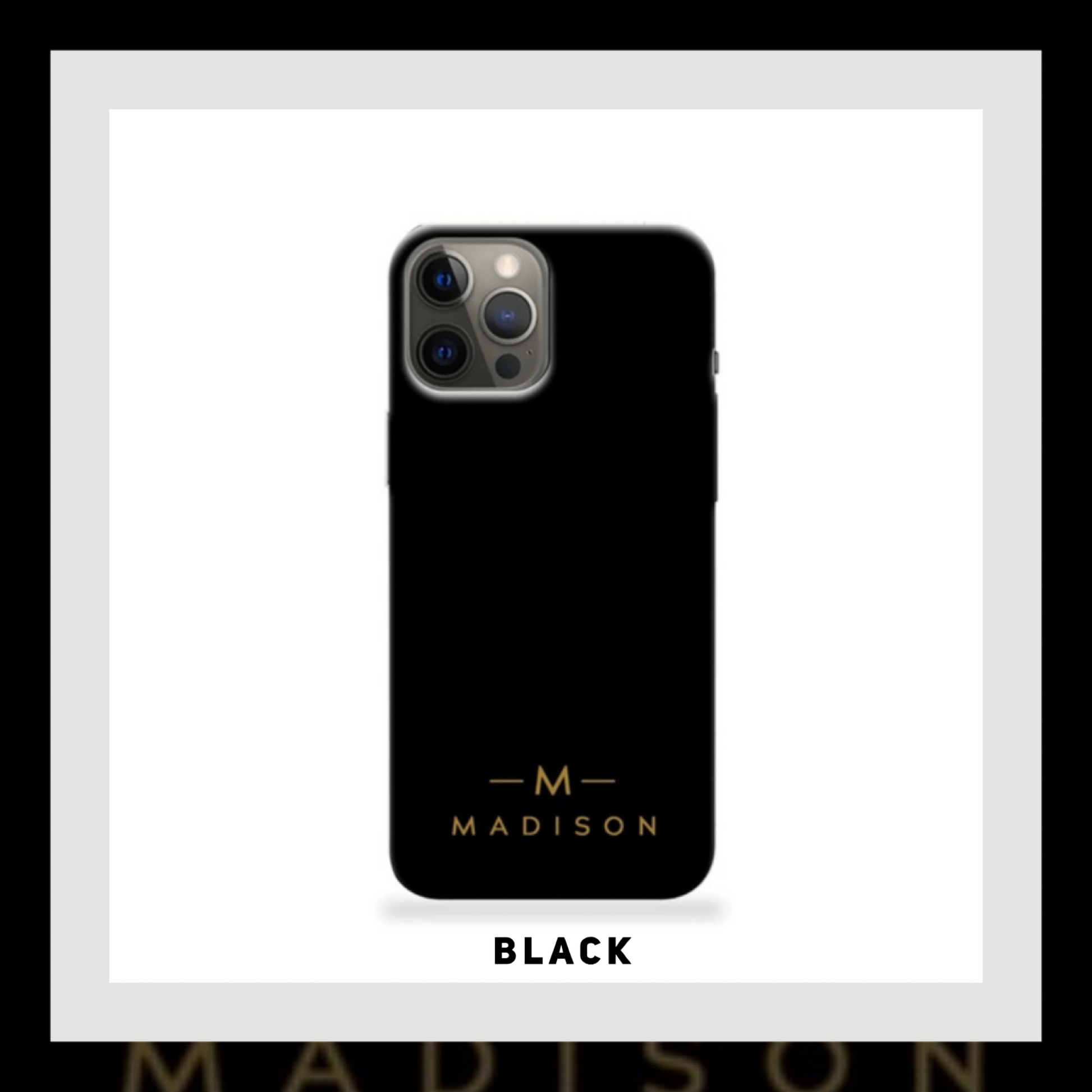 Personalised Name With Initial For iPhone